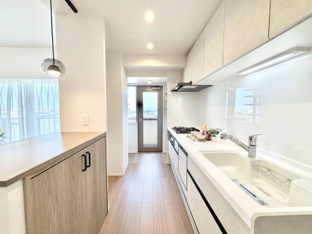 �L�b�`���@��Ƃ肠��L�b�`���X�y�[�X�ł�������H��̌�Еt�����X���[�Y�ɁI