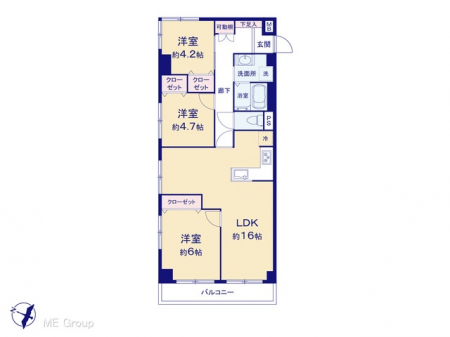 �Ԏ��}�i�̂P�}���V�����j�@�}�ʂƈقȂ�ꍇ�͌�����D��