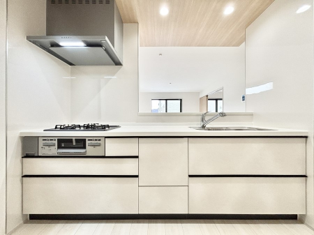 �L�b�`���@���r���O�����n����l�C�̃J�E���^�[�L�b�`���B �Ƒ��������Ȃ���Ǝ������邱�Ƃ��ł��܂��B