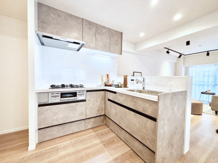 �L�b�`���@��Ƃ肠��L�b�`���X�y�[�X�ł�������H��̌�Еt�����X���[�Y�ɁI