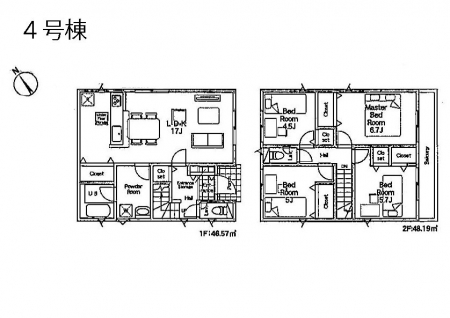 �Ԏ��}�i�̂P�ˌ��j�@�Ԏ��