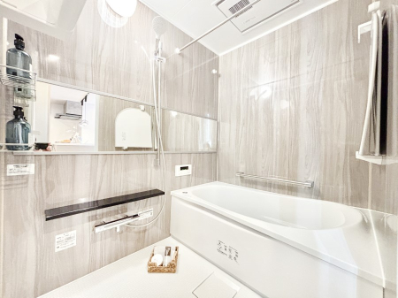 �����@�����������F�����̕ǖʁA������������芰����o�X���[��