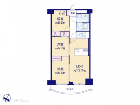 �Ԏ��}�i�̂P�}���V�����j�@�}�ʂƈقȂ�ꍇ�͌�����D��