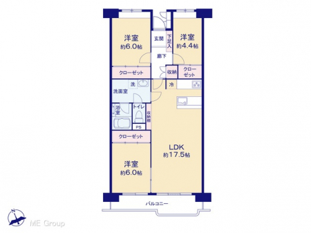 �Ԏ��}�i�̂P�}���V�����j�@�}�ʂƈقȂ�ꍇ�͌�����D��