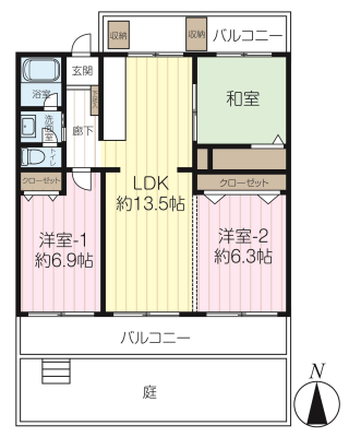 �Ԏ��}�i�̂P�}���V�����j�@�Ԏ��