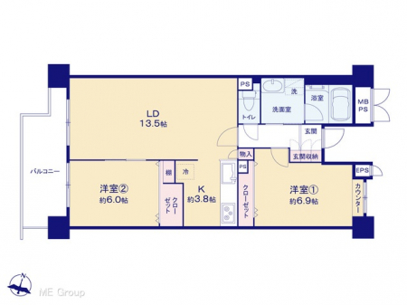 �Ԏ��}�i�̂P�}���V�����j�@�}�ʂƈقȂ�ꍇ�͌�����D��