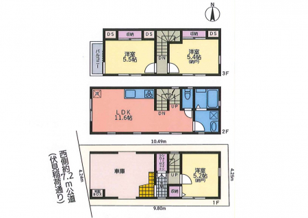 �Ԏ��}�i�̂P�ˌ��j�@�Ԏ��