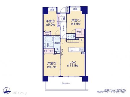 �Ԏ��}�i�̂P�}���V�����j�@�}�ʂƈقȂ�ꍇ�͌�����D��