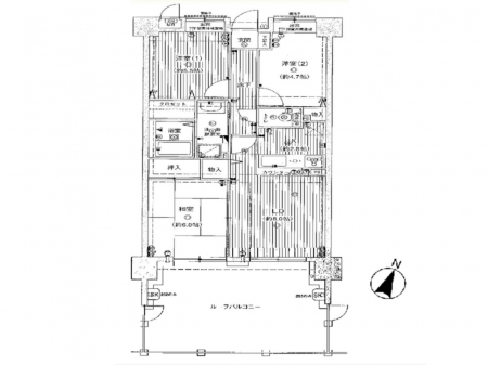 �Ԏ��}�i�̂P�}���V�����j�@�Ԏ��