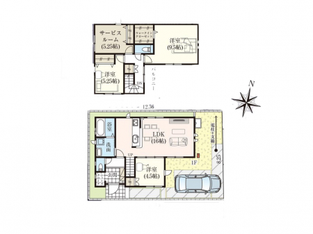 �Ԏ��}�i�̂P�ˌ��j�@�Ԏ��