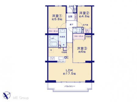 �Ԏ��}�i�̂P�}���V�����j�@�}�ʂƈقȂ�ꍇ�͌�����D��