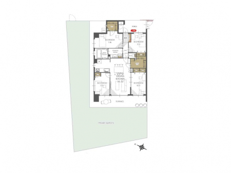 �Ԏ��}�i�̂P�}���V�����j�@�Ԏ��