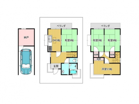 �Ԏ��}�i�̂P�ˌ��j�@�Ԏ��