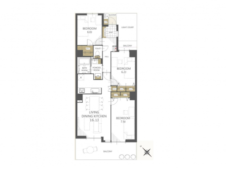 �Ԏ��}�i�̂P�}���V�����j�@�Ԏ��