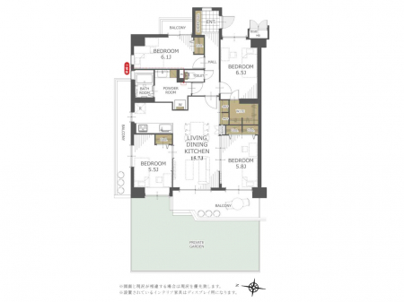 �Ԏ��}�i�̂P�}���V�����j�@�Ԏ��