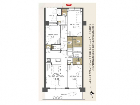 �Ԏ��}�i�̂P�}���V�����j�@�Ԏ��