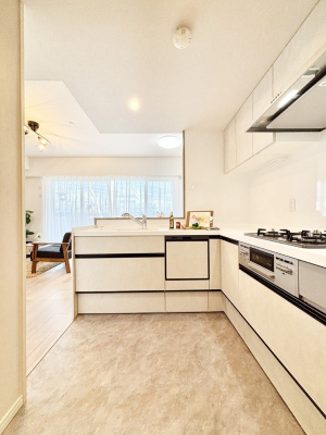 �L�b�`���@�������̂������ŉƑ��̏Ί炪�L����܂�