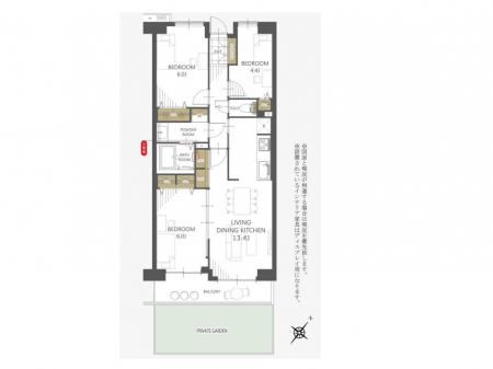 �Ԏ��}�i�̂P�}���V�����j�@�Ԏ��