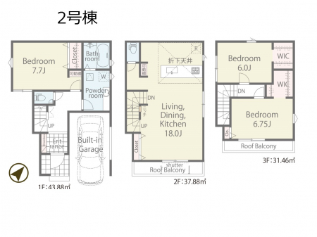 �Ԏ��}�i�̂P�ˌ��j�@�Ԏ��