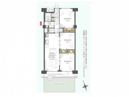 �Ԏ��}�i�̂P�}���V�����j�@�Ԏ��