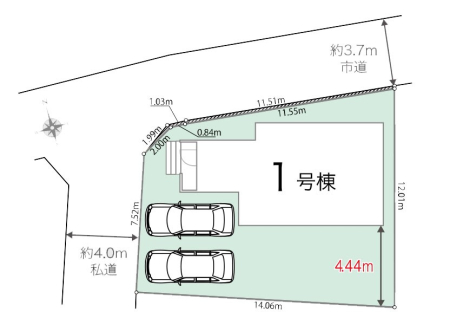 �Ԏ��}�i�̂P�ˌ��j�@���}