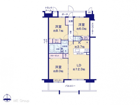 �Ԏ��}�i�̂P�}���V�����j�@�}�ʂƈقȂ�ꍇ�͌�����D��