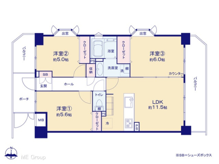 �Ԏ��}�i�̂P�}���V�����j�@�}�ʂƈقȂ�ꍇ�͌�����D��