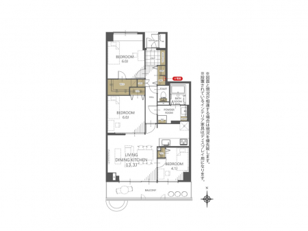 �Ԏ��}�i�̂P�}���V�����j�@�Ԏ��