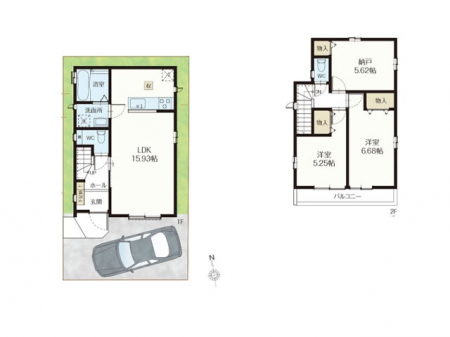 �Ԏ��}�i�̂P�ˌ��j�@�Ԏ��