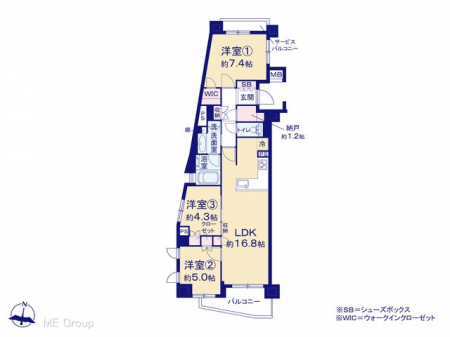 �Ԏ��}�i�̂P�}���V�����j�@�}�ʂƈقȂ�ꍇ�͌�����D��