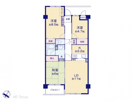 �Ԏ��}�i�̂P�}���V�����j�@�}�ʂƈقȂ�ꍇ�͌�����D��