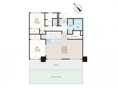 �Ԏ��}�i�̂P�}���V�����j�@�Ԏ��