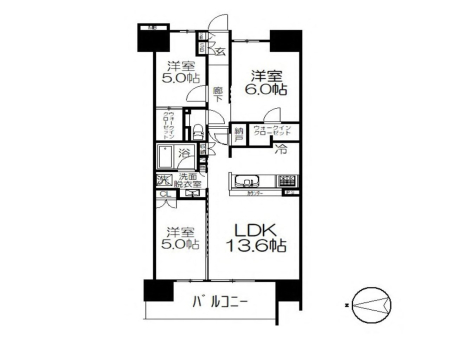 �Ԏ��}�i�̂P�}���V�����j�@�Ԏ��