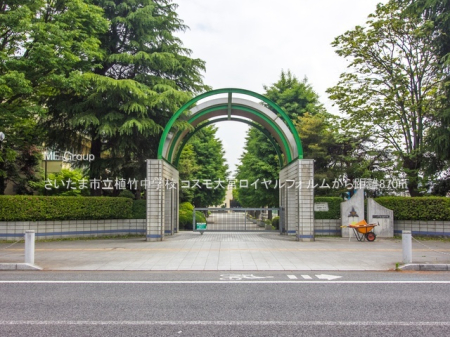 ���ӊ��@���w�Z 870m �������܎s���A�|���w�Z