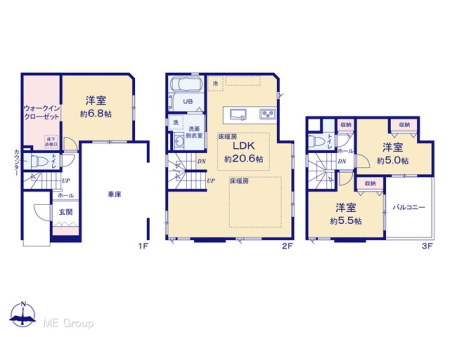 ���ӊ��@���w�Z 550m �����旧���]���w�Z